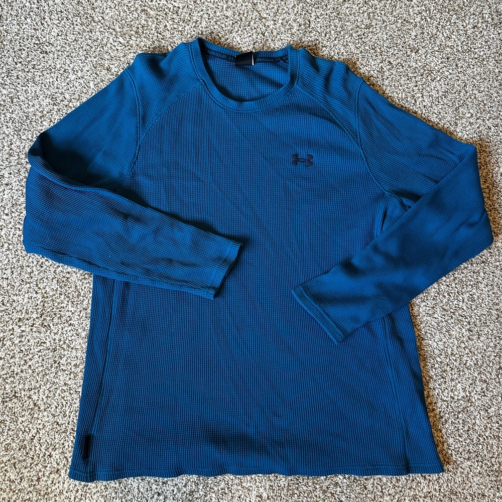 Under Armour Men's Teal Long Sleeve Tee